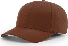 Richardson 585 Wool Blend R-Flex Caps - Brown - Brown / SM
