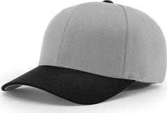 Richardson 585 Wool Blend R Flex Caps Grey Black Gray Black / SM