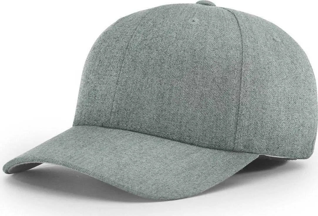 Richardson 585 Wool Blend R Flex Caps Heather Grey Gray / SM