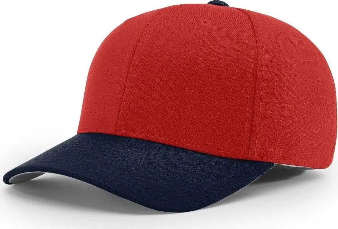 Richardson 585 Wool Blend R Flex Caps Red Navy Red Navy / SM