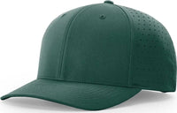 Richardson 632 Laser Perf R Flex Adjustable Caps Dark Green Forest / SM