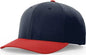 Richardson 632 Laser Perf R-Flex Adjustable Caps - Navy Red - Navy Red / SM
