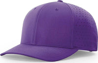 Richardson 632 Laser Perf R Flex Adjustable Caps Purple Purple / SM