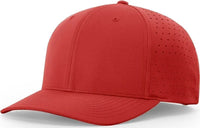 Richardson 632 Laser Perf R Flex Adjustable Caps Red Red / SM