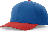 Richardson 632 Laser Perf R Flex Adjustable Caps Royal Red Royal Red / SM