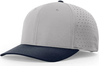 Richardson 632 Laser Perf R-Flex Snapback Cap - Gray Navy - Gray Navy / S