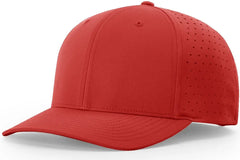 Richardson 632 Laser Perf R-Flex Snapback Cap - Red - Red / S