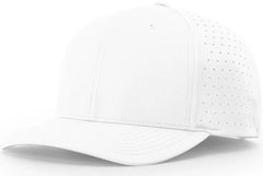 Richardson 632 Laser Perf R-Flex Snapback Cap - White - White / S
