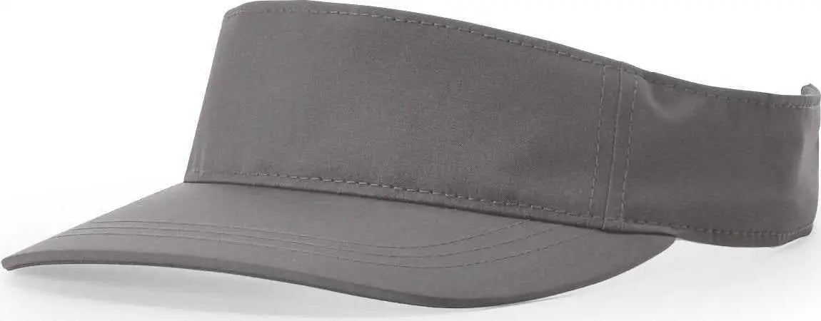 Richardson 709 Lite Softball Visors - Charcoal - Dark Gray / OSFM