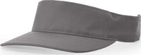 Richardson 709 Lite Softball Visors - Charcoal - Dark Gray / OSFM