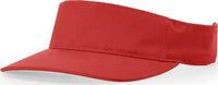 Richardson 709 Lite Softball Visors - Red - Red / OSFM