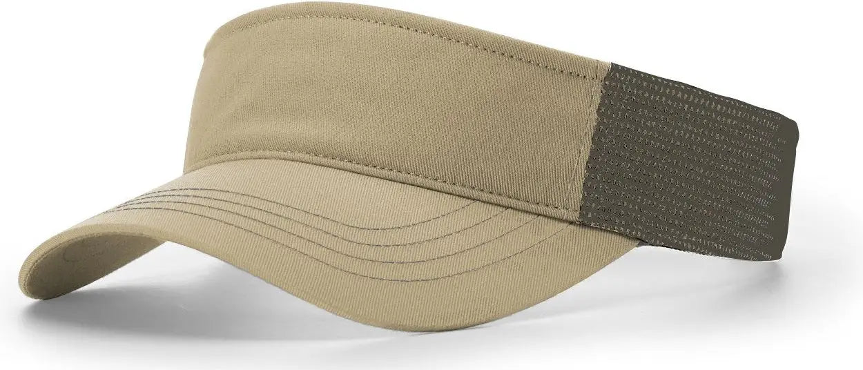 Richardson 712 Trucker Visor - Khaki Coffee - Khaki Coffee / OSFM