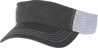 Richardson 712 Trucker Visors - Charcoal White - Dark Gray White / OSFM