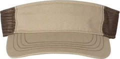 Richardson 712 Trucker Visors - Khaki Coffee - Khaki Coffee / OSFM