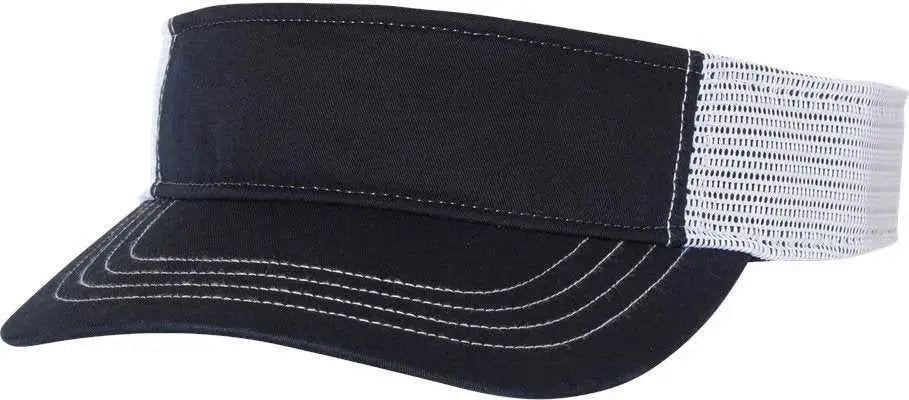 Richardson 712 Trucker Visors - Navy White - Navy White / OSFM