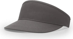 Richardson 715 Classic Golf Visor - Charcoal - Dark Gray / OSFM