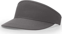 Richardson 715 Classic Golf Visors - Charcoal - Dark Gray / One Size Fits Most