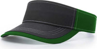 Richardson 775 Twill with Contrast Stitching Visors - Kelly - Kelly / OSFM