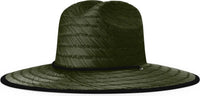 Richardson 828 Lined Waterman - Olive Straw W Camo Underbrim - Olive Straw w Camo Underbrim / OSFM