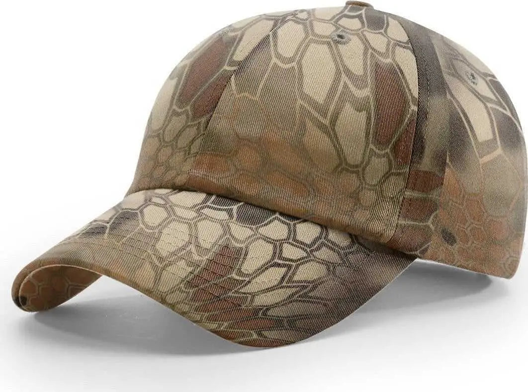 Richardson 840 Relaxed Twill Camo Caps Kryptek Highlander Kryptek / One Size Fits Most