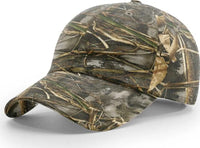 Richardson 840 Relaxed Twill Camo Caps Realtree Max7 Realtree / One Size Fits Most