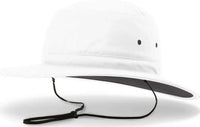 Richardson 909 McKenzie Wide Brim Performance Sun Hats White White / SM MD