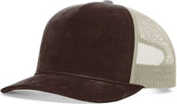 Richardson 930 Troutdale Corduroy Trucker Caps Brown Sand Brown Sand / OSFM