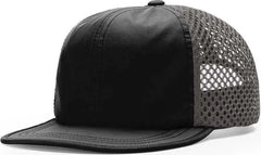 Richardson 935 Rouge Wide Set Mesh Caps - Black Charcoal - Black Dark Gray / OSFM