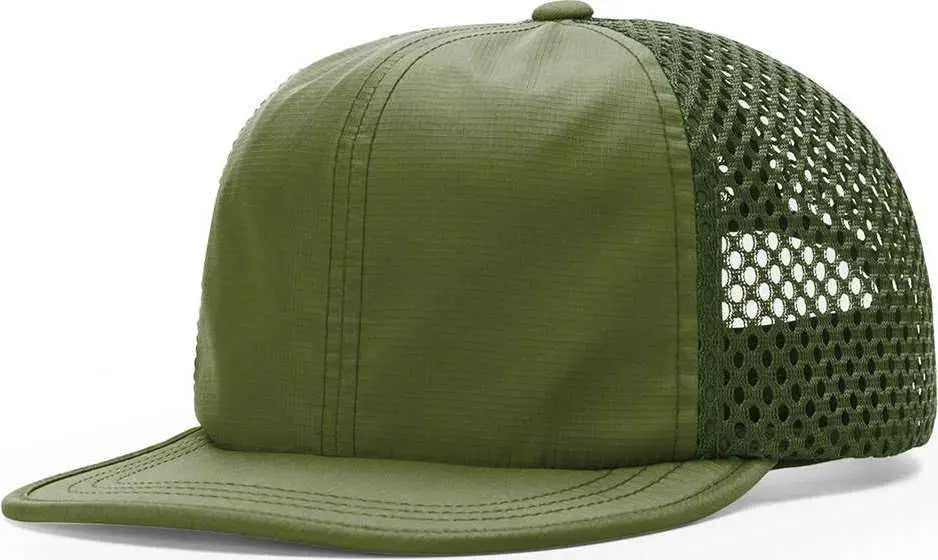 Richardson 935 Rouge Wide Set Mesh Caps - Olive - Olive / OSFM