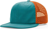 Richardson 935 Rouge Wide Set Mesh Caps - Teal Orange - Teal Orange / OSFM