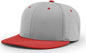 Richardson PTS20 Pulse R Flex Caps Grey Red Gray Red / XS SM