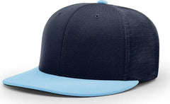Richardson PTS20M Pulse/Mesh Back Caps Navy Columbia Blue Navy Columbia Blue / XS SM