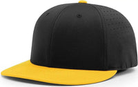 Richardson PTS30 Lite R Flex Caps Black Gold Black Gold / XS SM