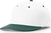 Richardson PTS50 Matrix R-Flex Caps - White Dark Green Comp - White Forest / XS-SM