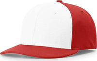 Richardson PTS50 Matrix R Flex Caps White Red Alt White Red / XS SM