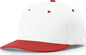 Richardson PTS50 Matrix R Flex Caps White Red Comb White Red / XS SM