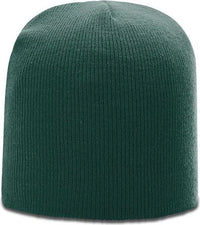 Richardson R15 Solid Knit Beanies - Dark Green - Forest / OSFM