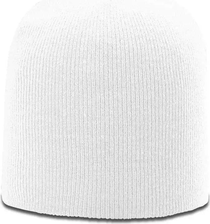 Richardson R15 Solid Knit Beanies - White - White / OSFM
