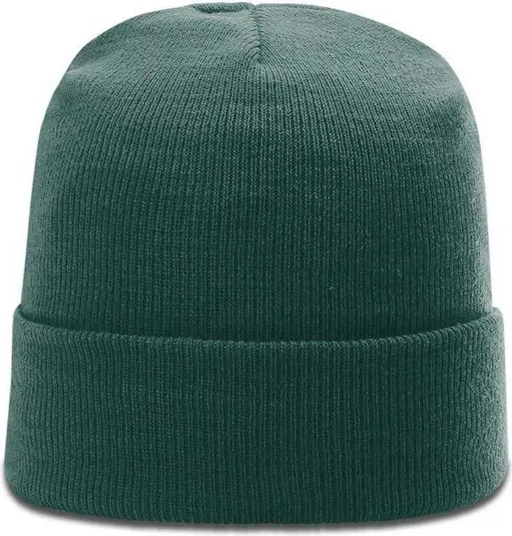 Richardson R18 Solid Beanies with Cuff Dark Green Forest / OSFM