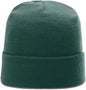 Richardson R18 Solid Beanies with Cuff Dark Green Forest / OSFM