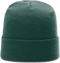 Richardson R18 Solid Beanies with Cuff Dark Green Forest / OSFM