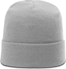 Richardson R18 Solid Beanies with Cuff Gray Gray / OSFM