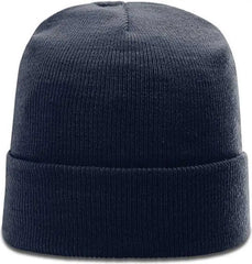 Richardson R18 Solid Beanies with Cuff Navy Navy / OSFM
