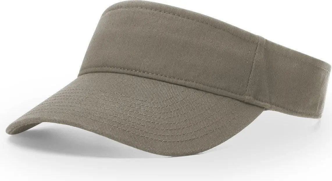 Richardson R45 Garment Washed Visor - Driftwood - Driftwood / OSFM