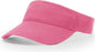Richardson R45 Garment Washed Visor - Hot Pink - Hot Pink / OSFM