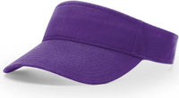 Richardson R45 Garment Washed Visor - Purple - Purple / OSFM