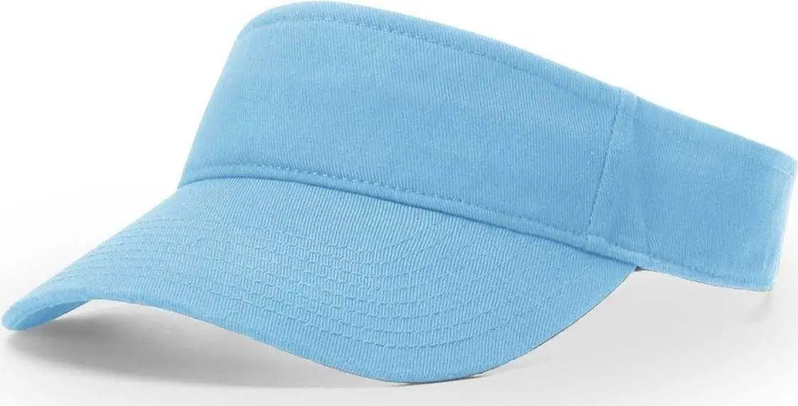 Richardson R45 Garment Washed Visors - Columbia Blue - Columbia Blue / OSFM