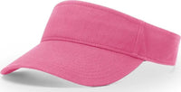Richardson R45 Garment Washed Visors - Hot Pink - Hot Pink / OSFM
