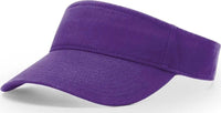 Richardson R45 Garment Washed Visors - Purple - Purple / OSFM
