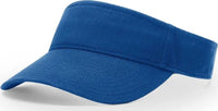 Richardson R45 Garment Washed Visors - Royal - Royal / OSFM
